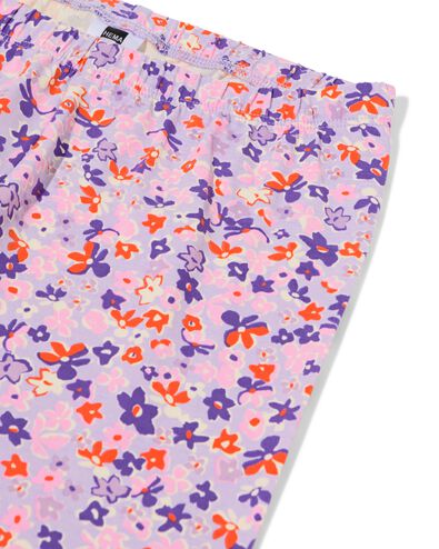 Kinderpyjama Blumen lila - 23000640LILAC - HEMA