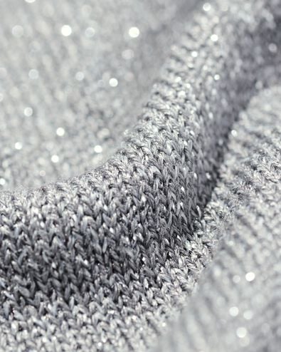 damestrui Lily met glitter grijs grijs - 36279130GREY - HEMA