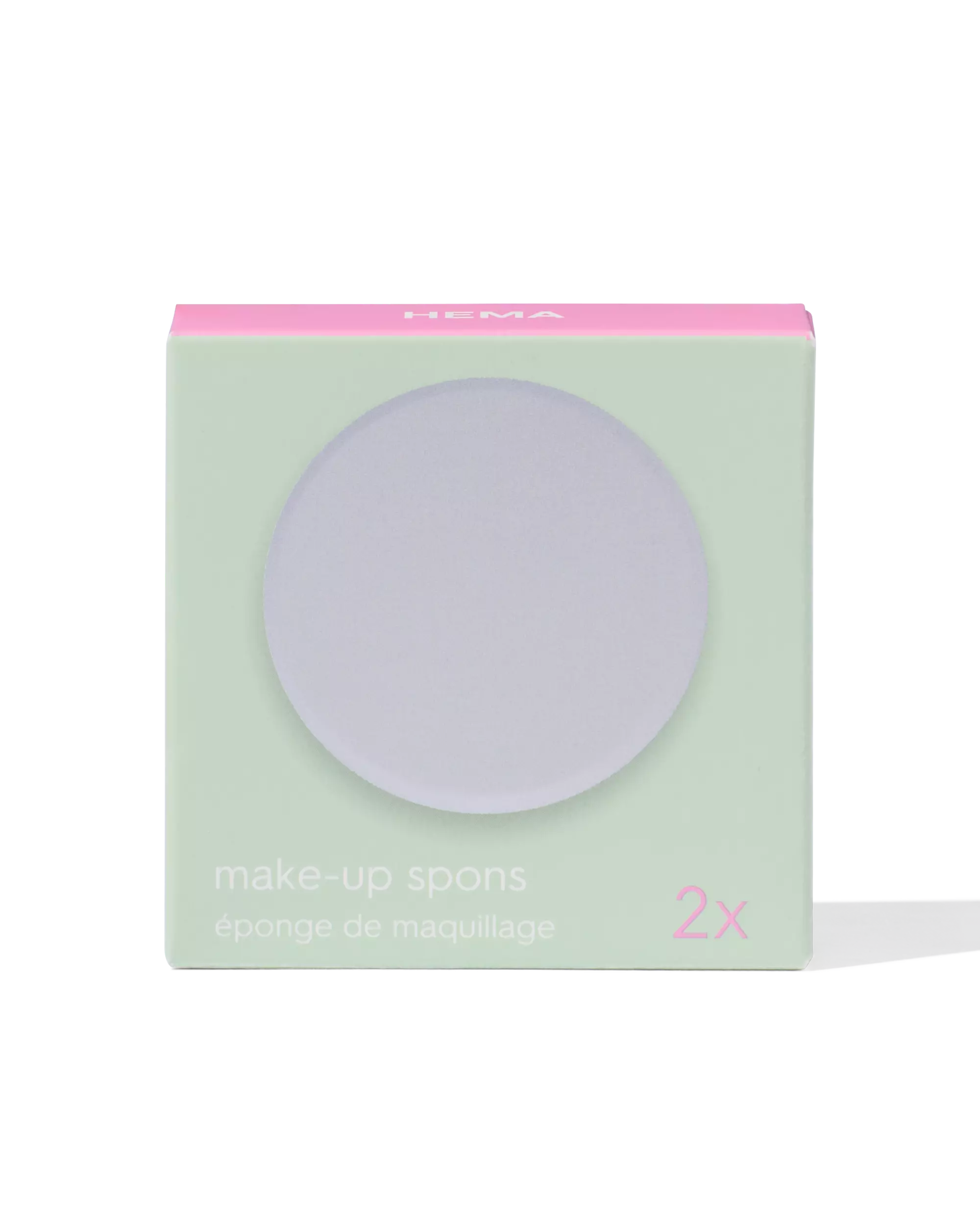 make-up spons rond - 2 stuks