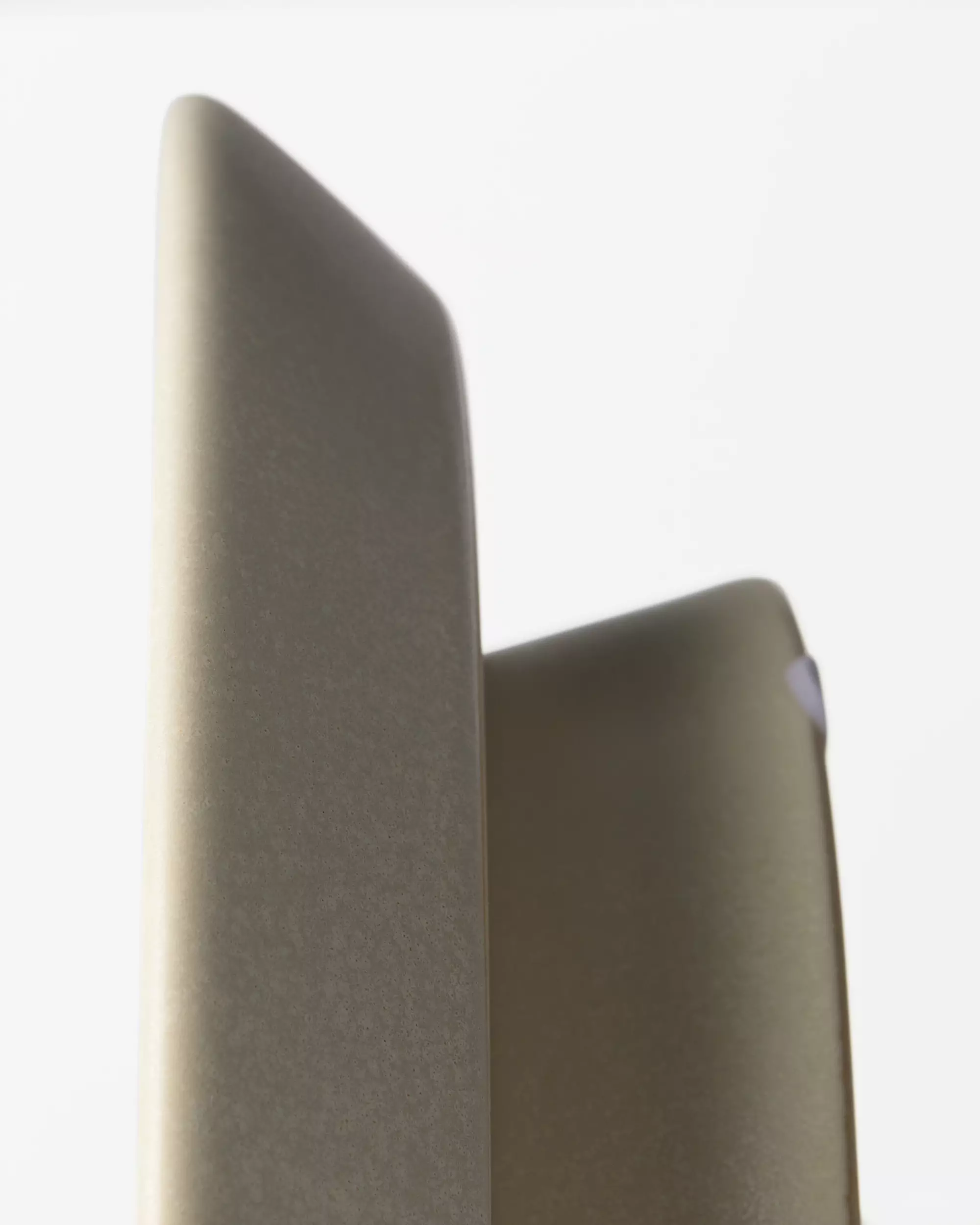 plateau à bougies ⌀26x5cm Zwier céramique blanc
