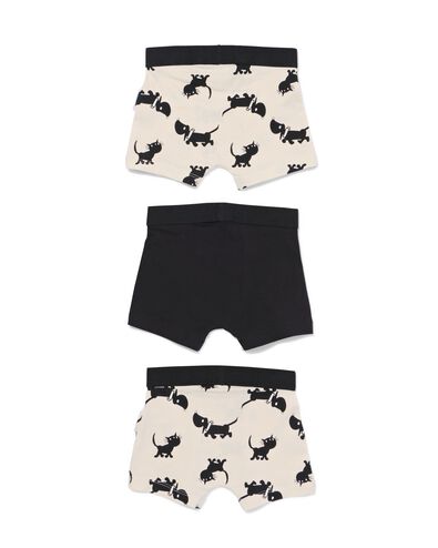 Takkie und Siepie Kinder-Boxershorts &ndash; 3 St&uuml;ck schwarz/wei&szlig; schwarz/wei&szlig; - 19203760BLACKWHITE - HEMA