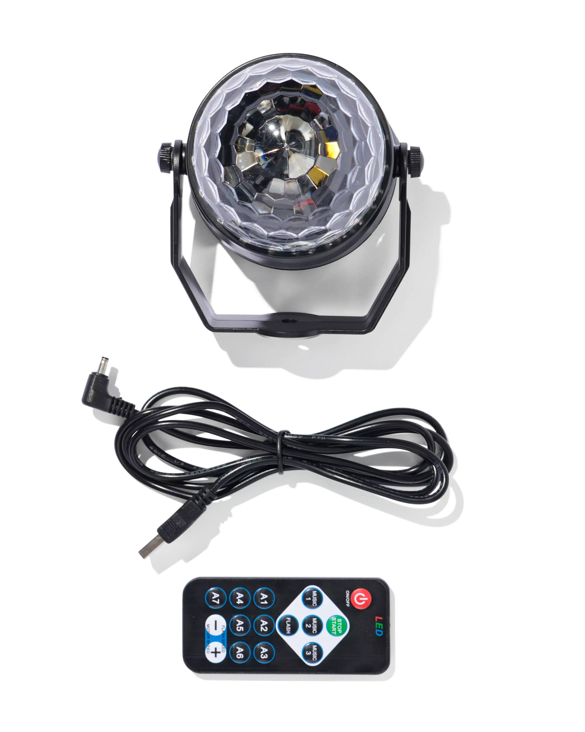 lampe disco réglable avec synchronisation de la musique