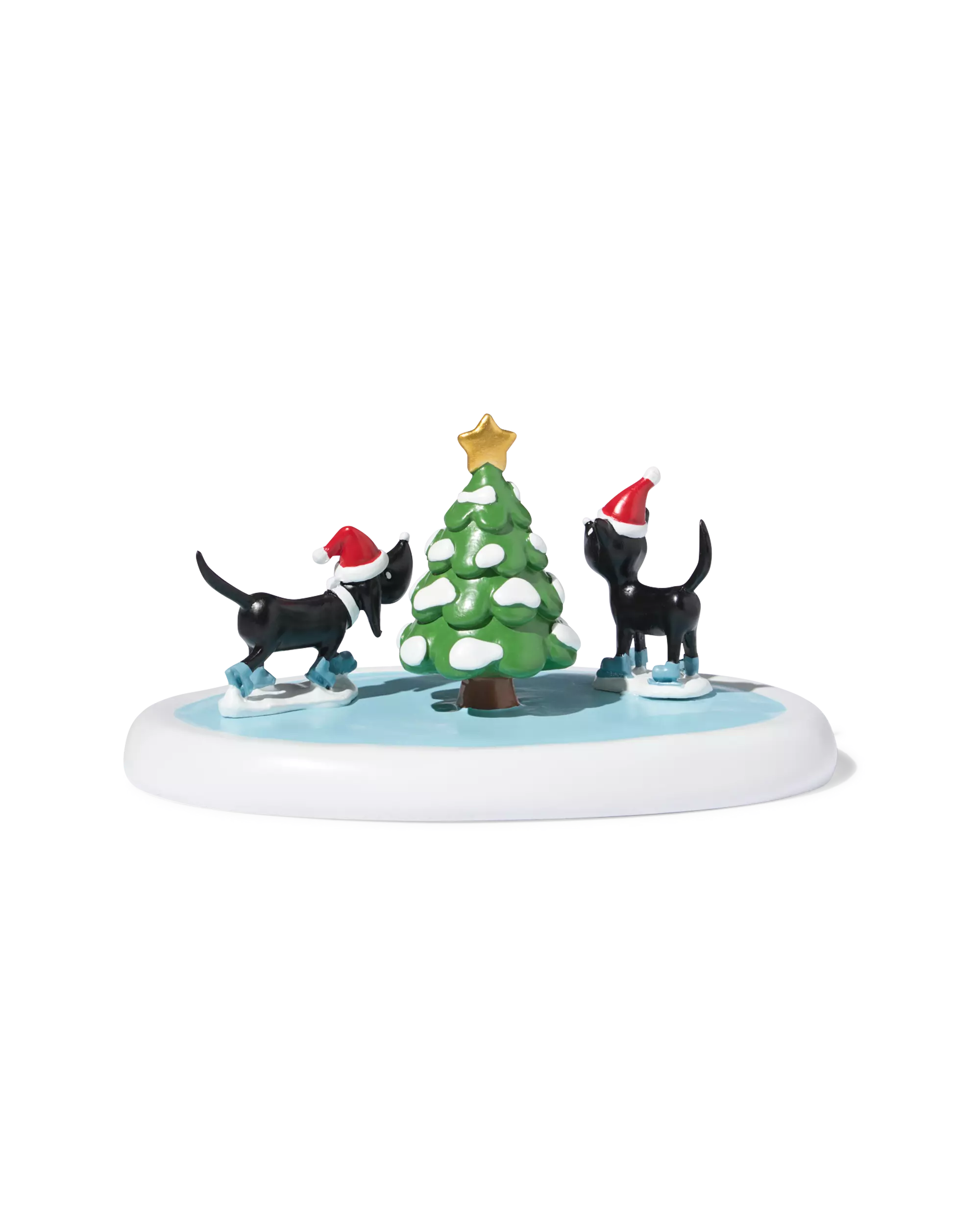 patinoire Takkie et Siepie pour village de Noël