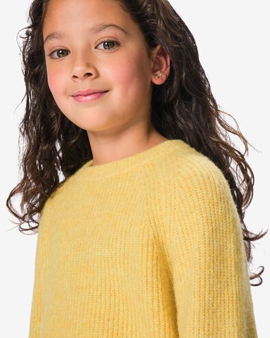 pull enfant grosse maille vert vert - 30879421GREEN - HEMA