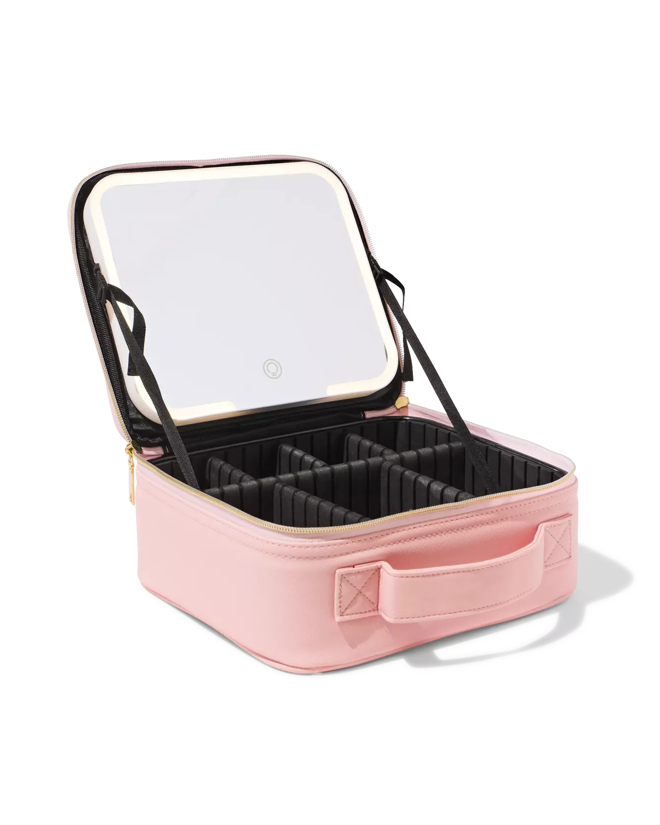make-up tas met spiegel en verlichting