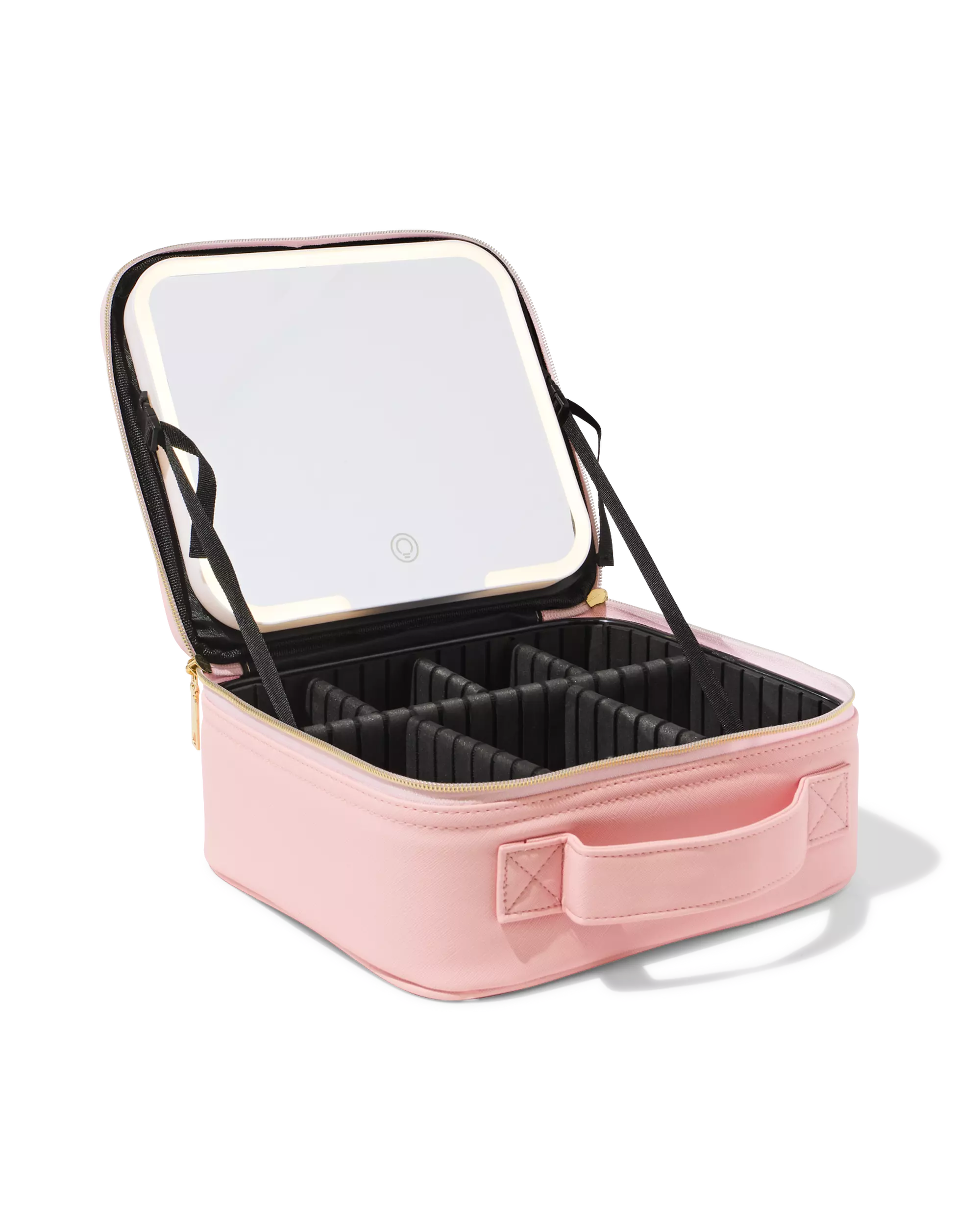 make-up tas met spiegel en verlichting