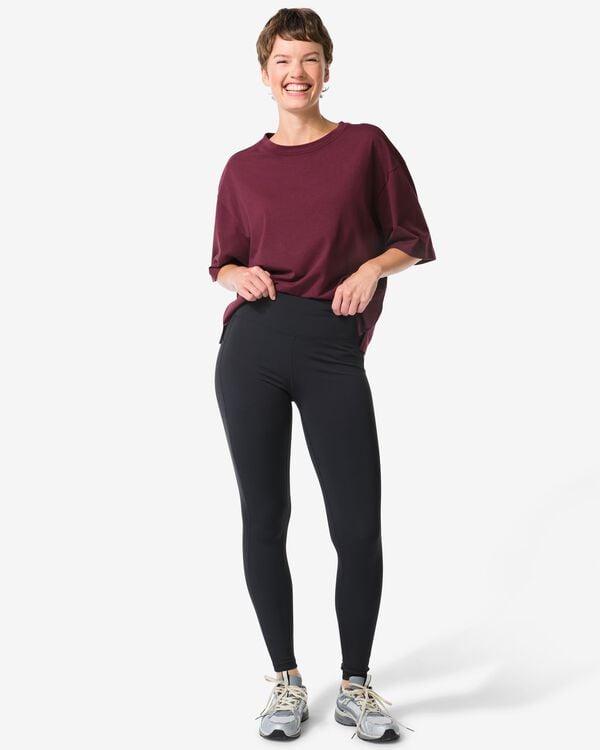 legging de sport femme noir noir - 36070116BLACK - HEMA