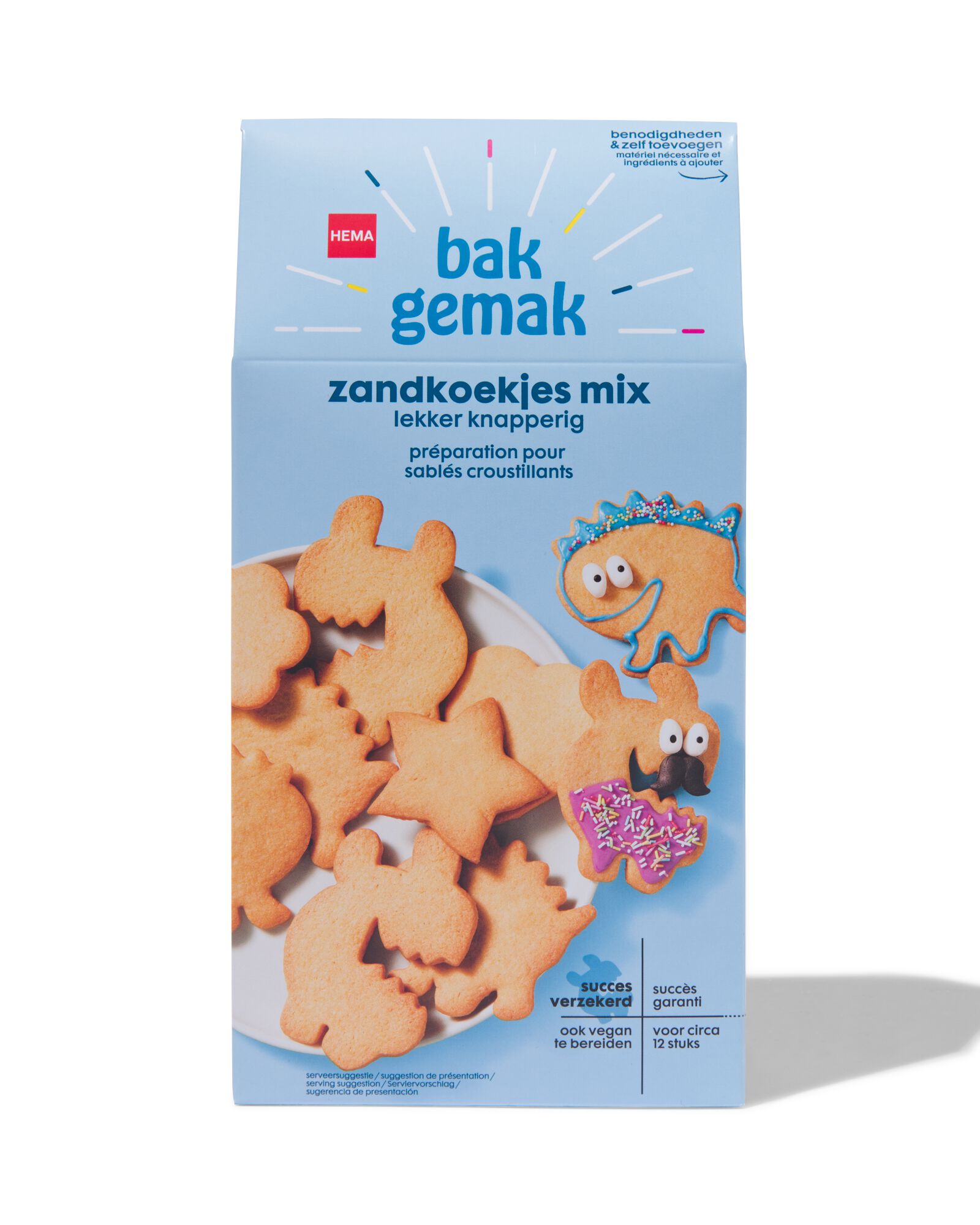 zandkoekjes mix vegan - 10250053 - HEMA