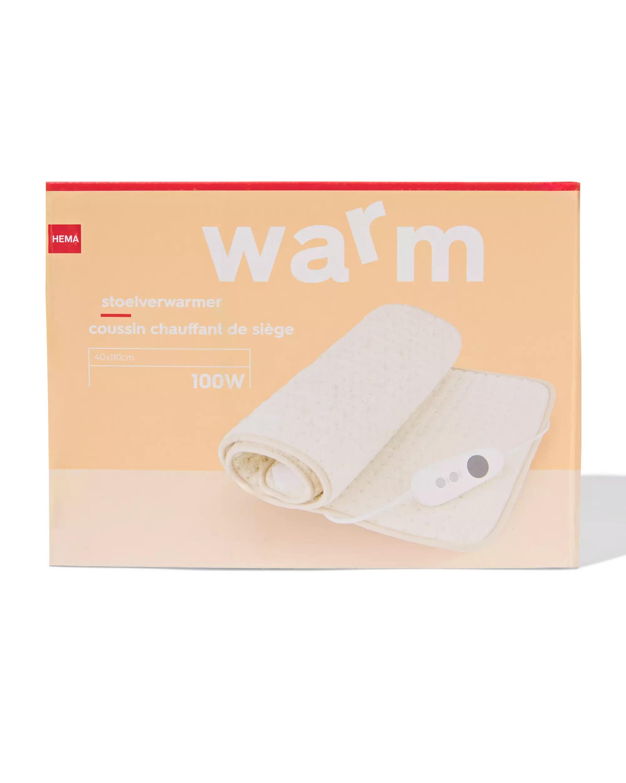 stoelverwarmer 110x40cm teddy