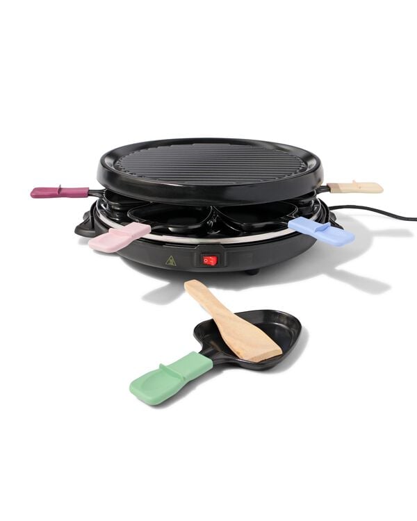 gourmetset ⌀29.5cm 6 personen PFAS-vrij  - 80020026 - HEMA