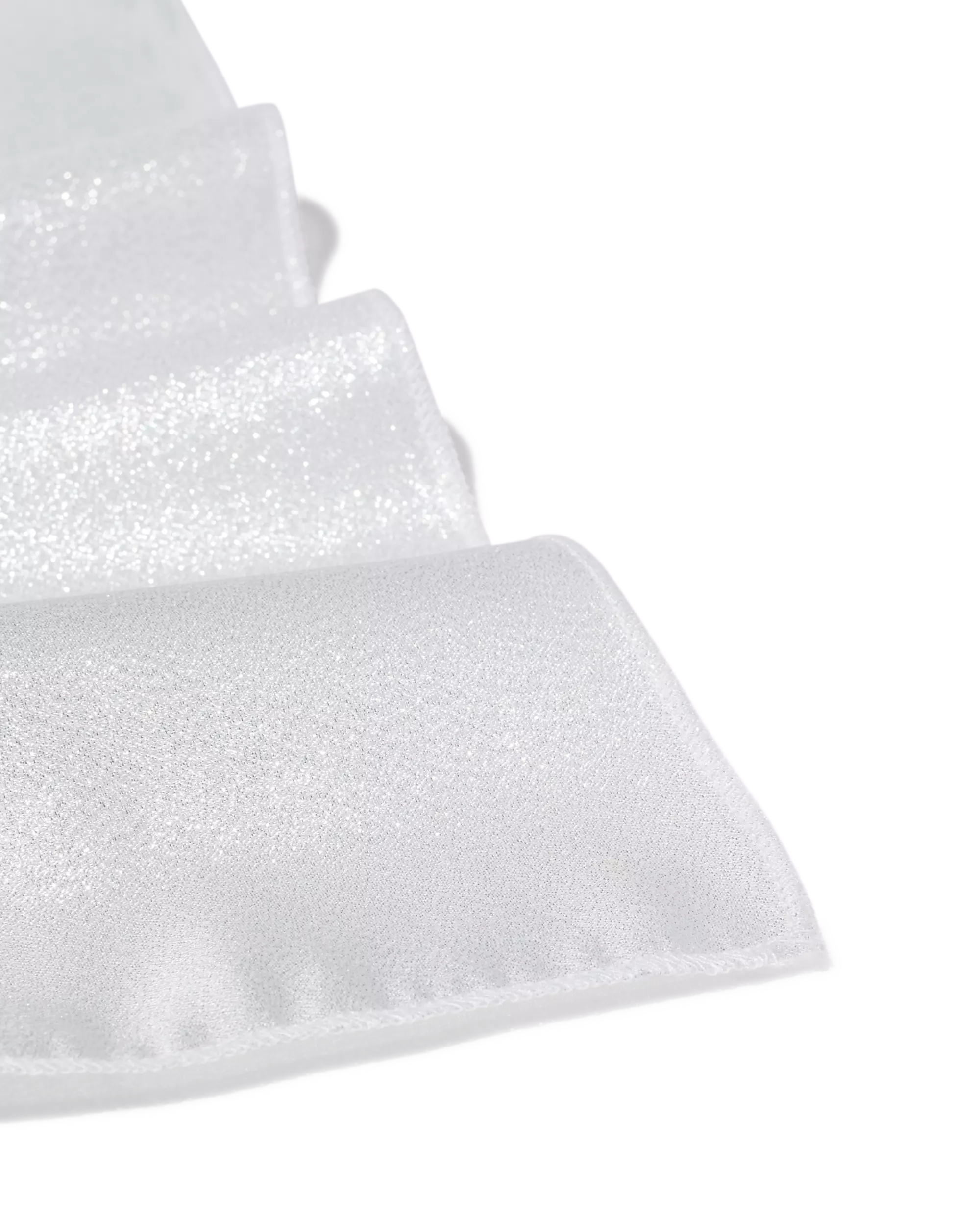 nappe 214x137,5cm brillante argentée