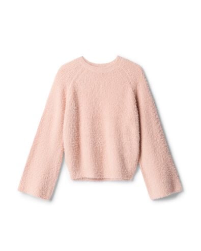 dames gebreide trui lichtroze lichtroze - 36214940LIGHTPINK - HEMA