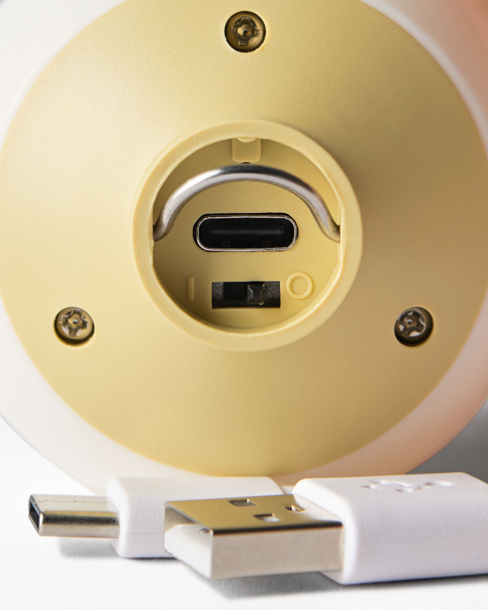 led d'ambiance sph&eacute;rique ⌀6 cm silicone blanc - 13326331 - HEMA