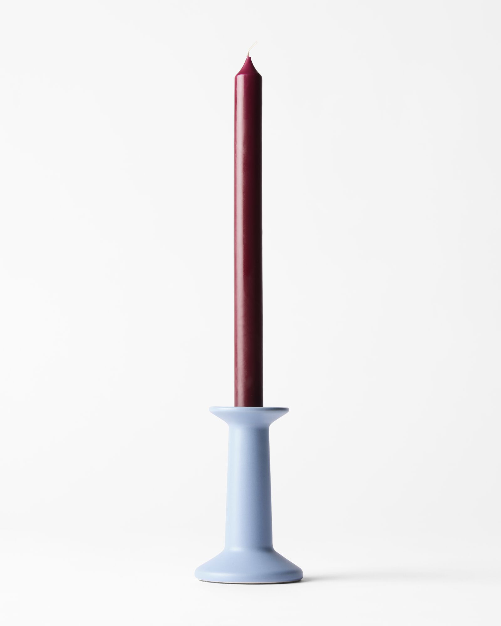 Lange Haushaltskerze, &Oslash; 2,2 &times; 29 cm, Aubergine &ndash; 12 St&uuml;ck aubergine 2,2 x 29 - 13504056 - HEMA
