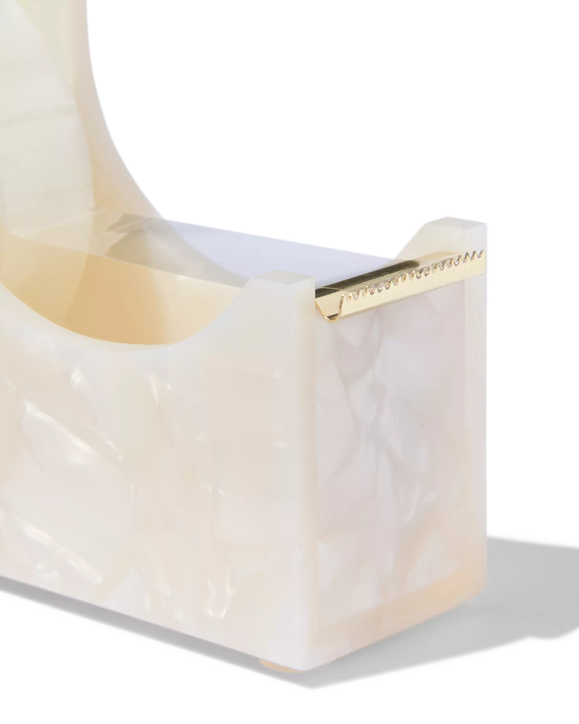 porte-ruban adhésif inox champagne