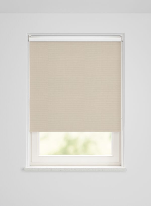 rolgordijn verduisterend uni beige - 46110313 - HEMA