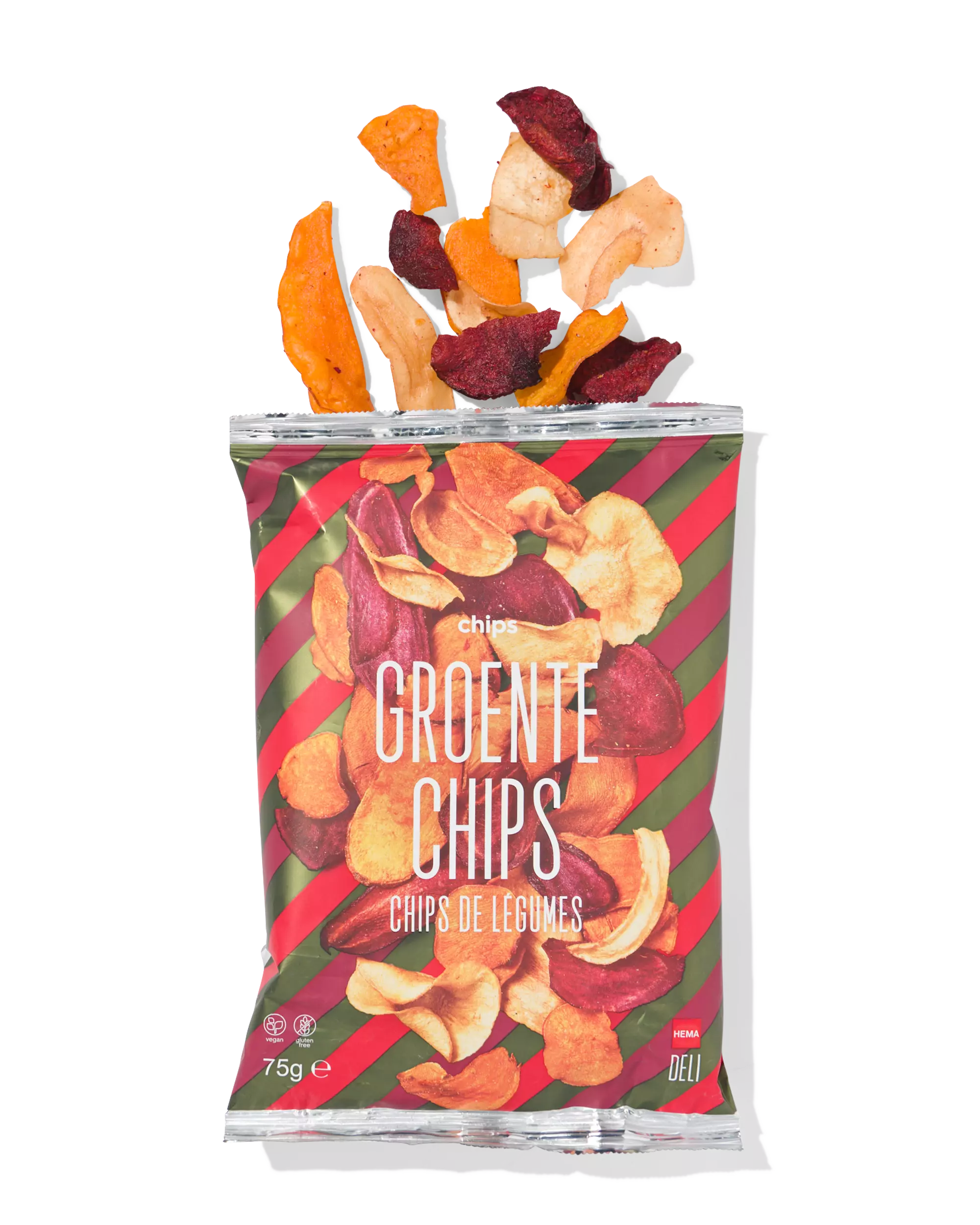 chips de légumes bio 75 g