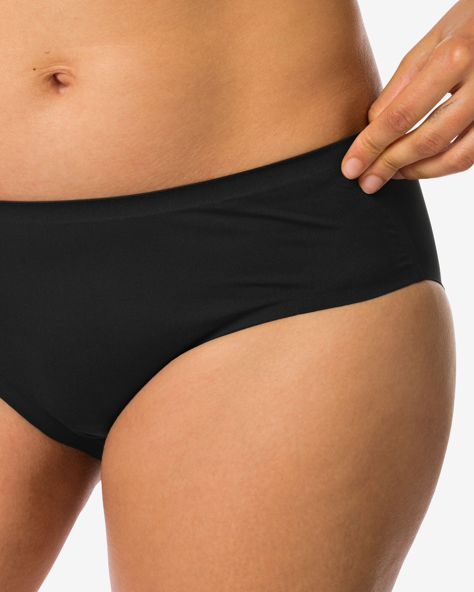 dameshipster second skin micro zwart zwart - 19621098BLACK - HEMA