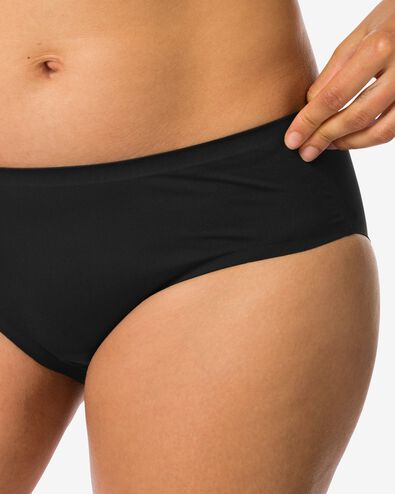 dameshipster second skin micro zwart zwart - 19621098BLACK - HEMA