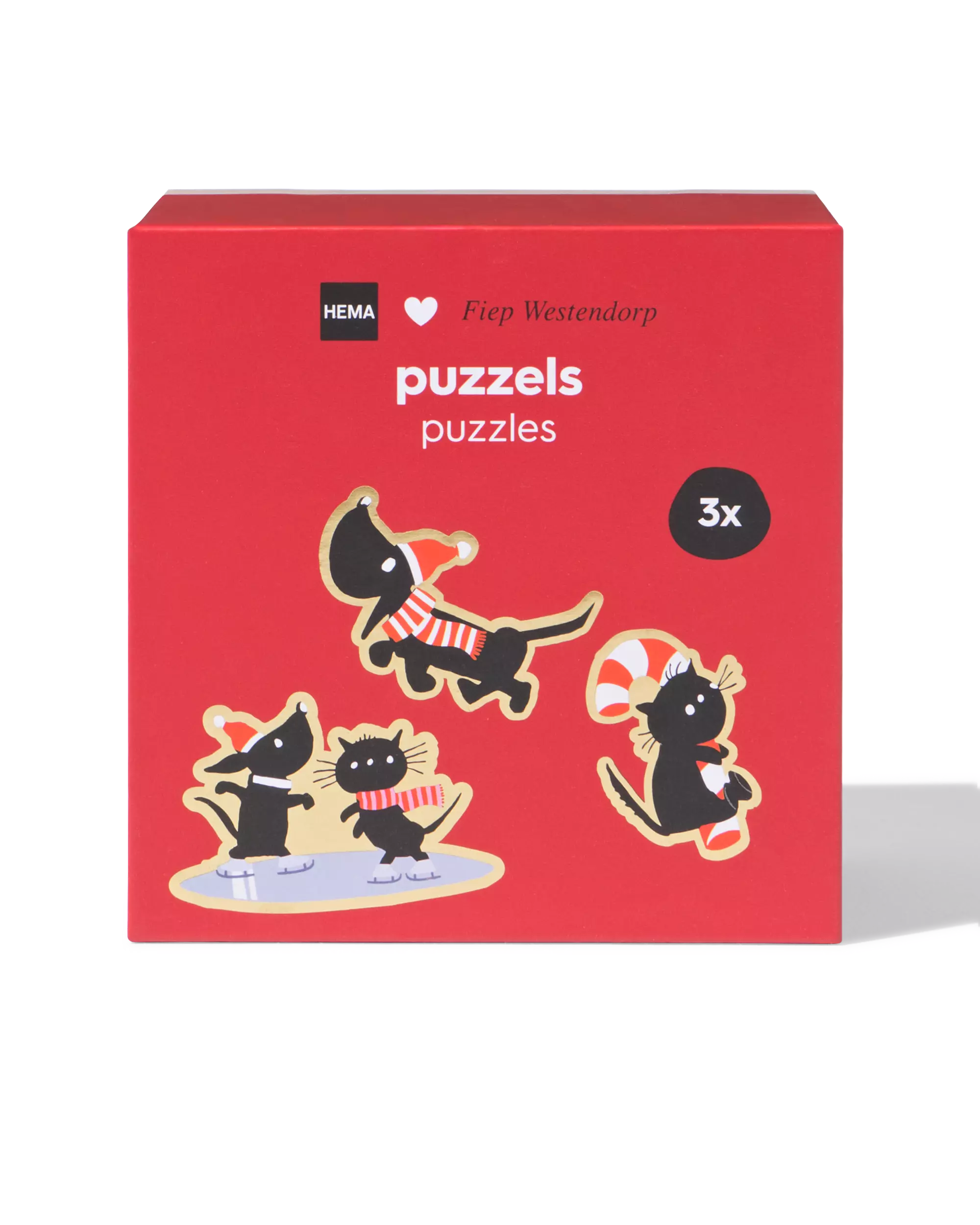 Takkie en Siepie puzzels - 3 stuks