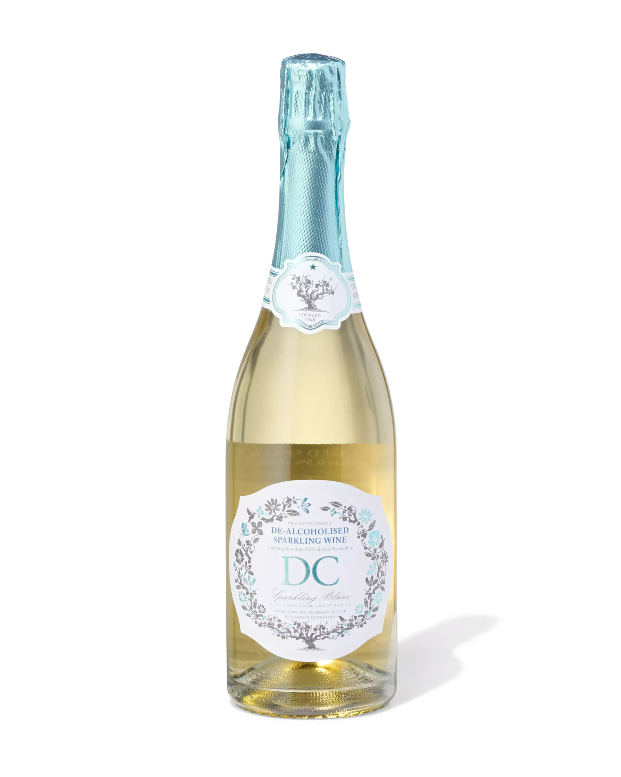 Sauvignon blanc pétillant sans alcool Darling Cellars 75cl