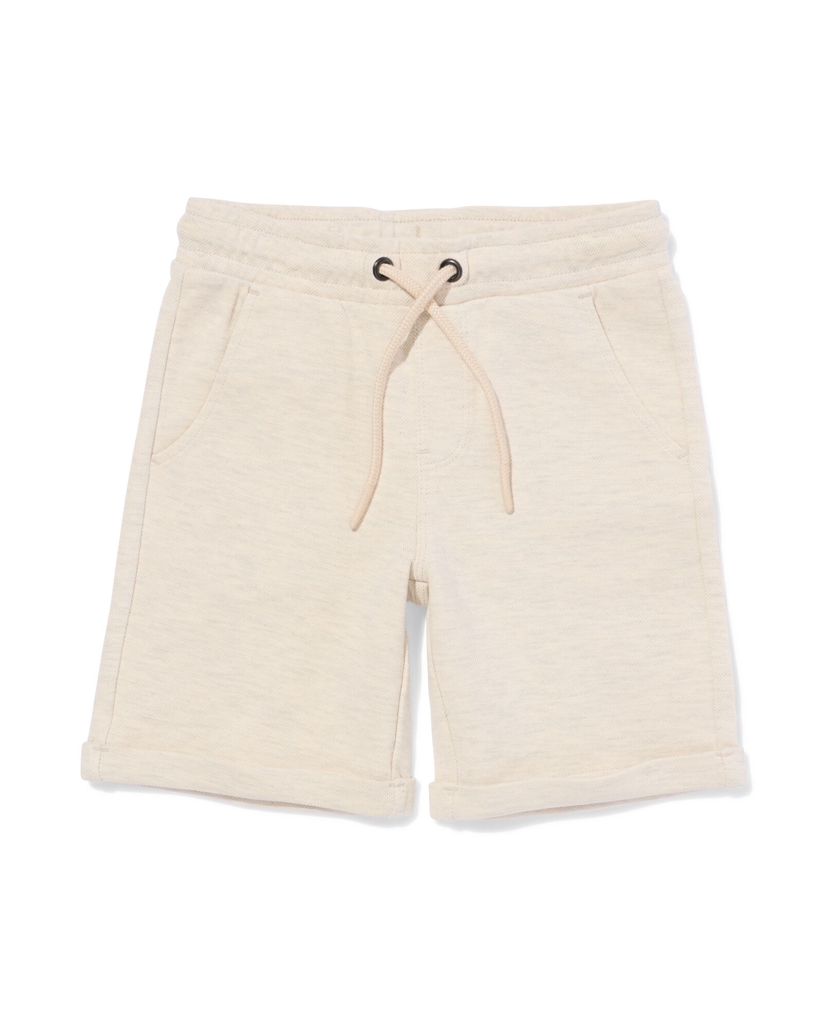 kindershort regular fit beige - 30715202BEIGE - HEMA