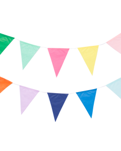 fanion de drapeaux 10 m papier couleur