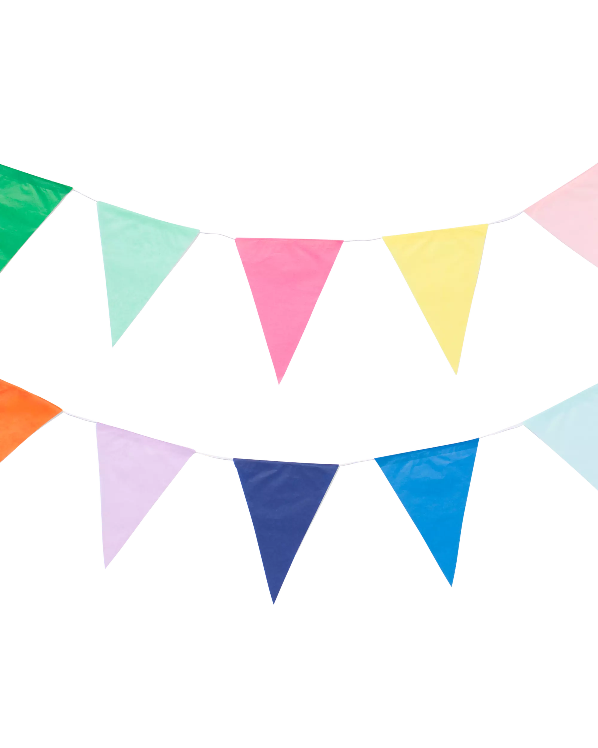 fanion de drapeaux 10 m papier couleur