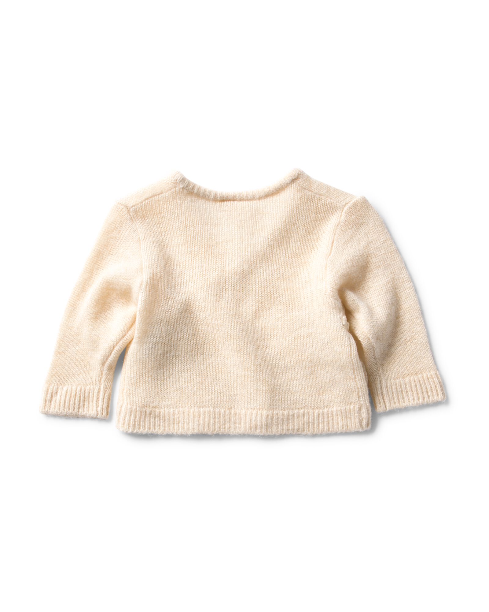 newborn trui fijngebreid  ecru ecru - 33463220ECRU - HEMA