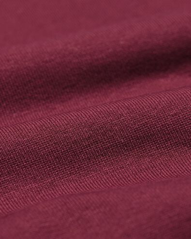 herentrui Daryl sweatstof donkerrood donkerrood - 2148180DARKRED - HEMA