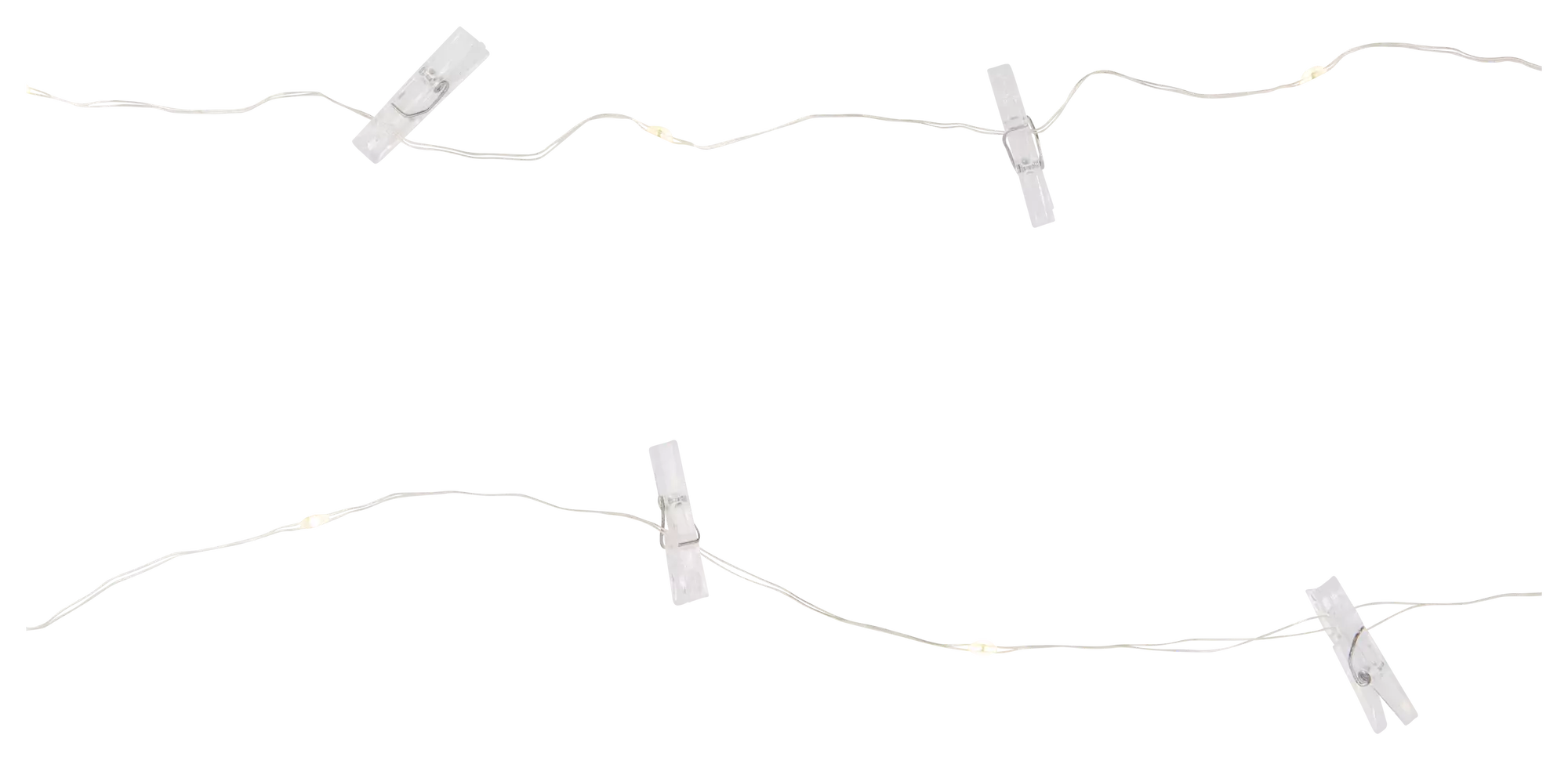 guirlande lumineuse 3.25 m - 19 clips