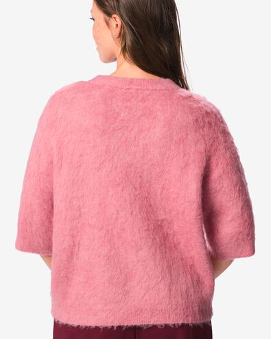pull femme Henna maille fine rose rose - 36214730PINK - HEMA