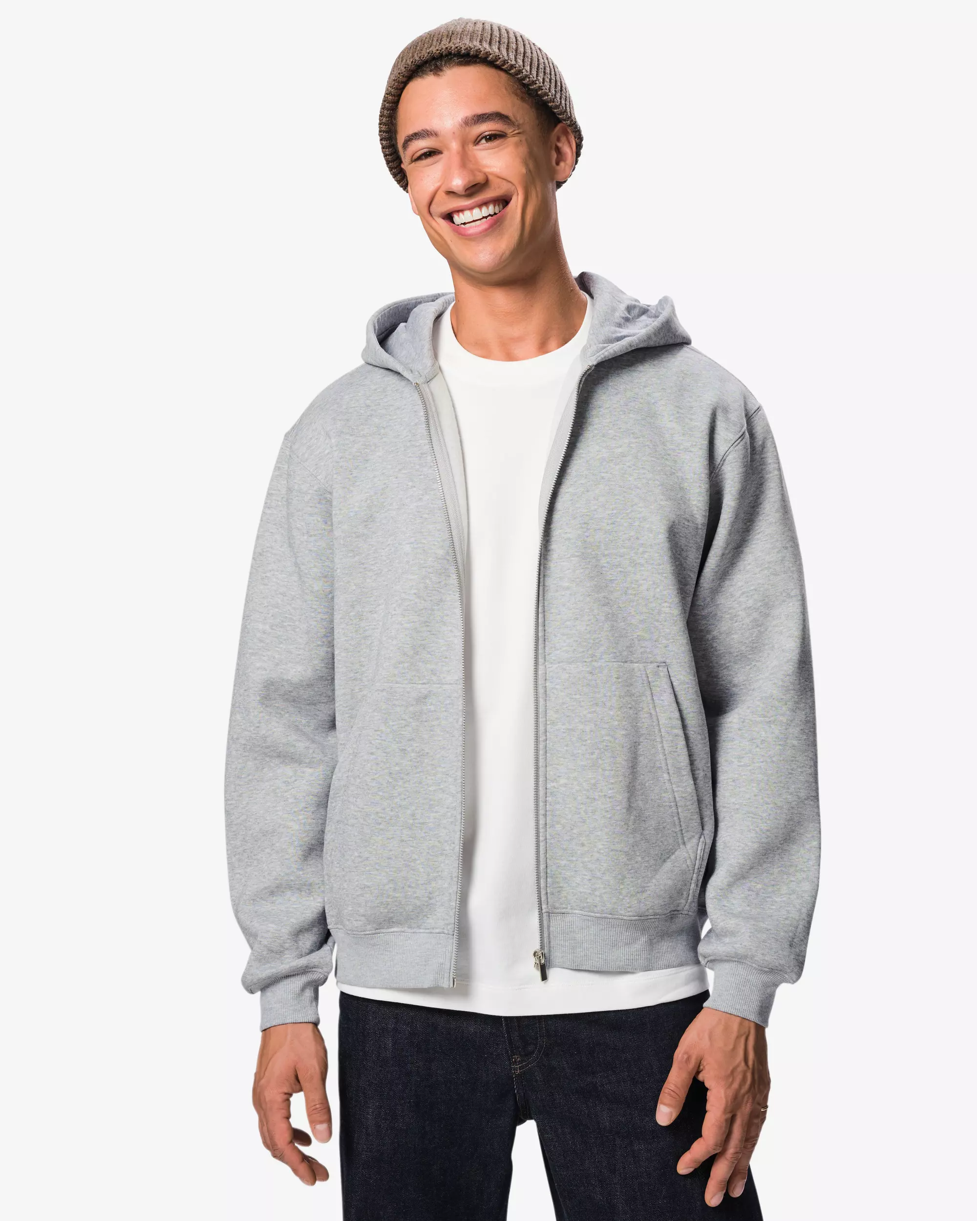 gilet homme tissu molletonné