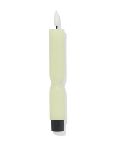 led huishoudkaars ⌀2.3x20cm lichtgroen - 13550137 - HEMA