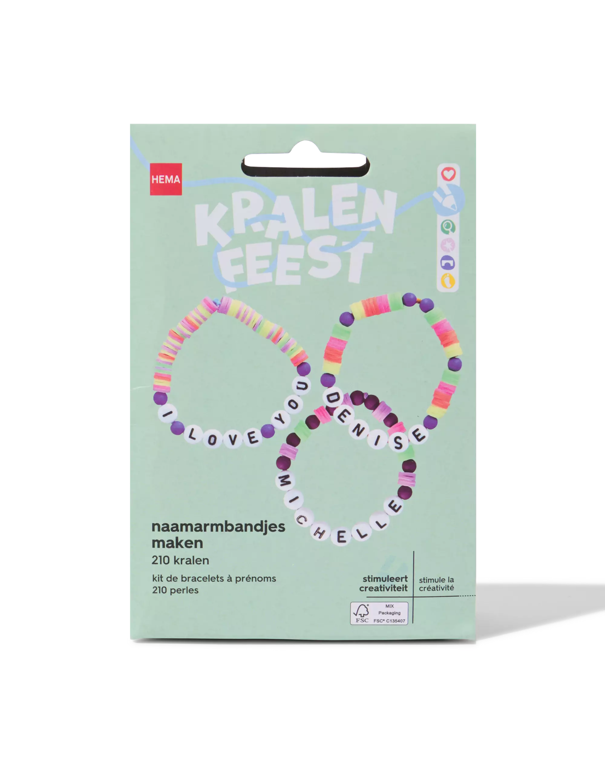 création de bracelets prénoms