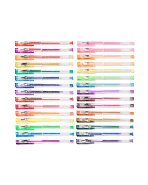 Gelschreiber Glitter &ndash; 30 St&uuml;ck - 14402820 - HEMA