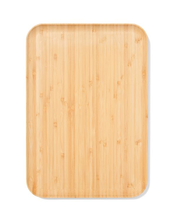 plateau 28x40x2cm bambou marron - 80660382 - HEMA