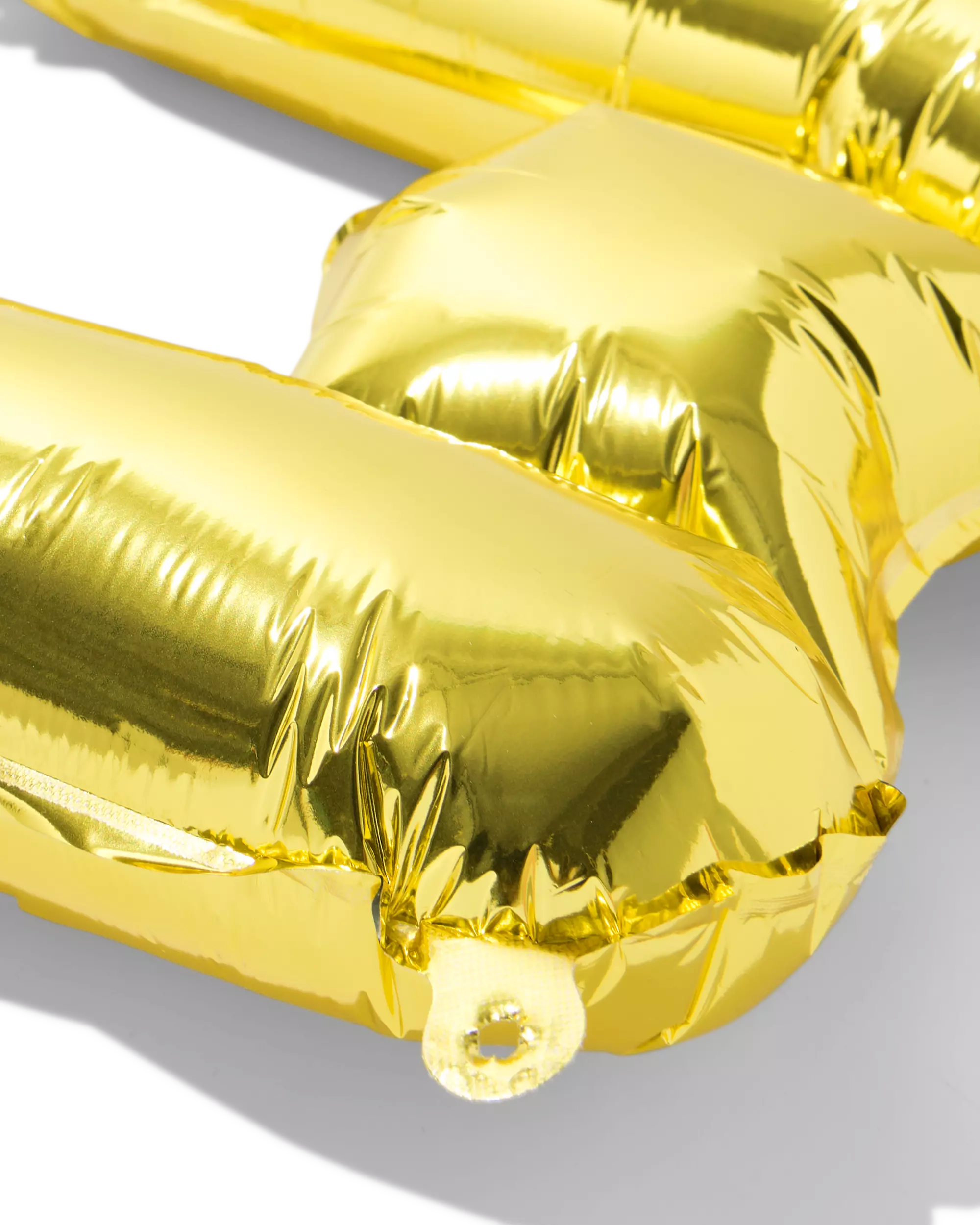Folienballon Buchstabe M 30 cm Gold
