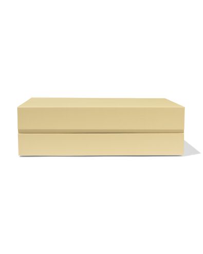 bo&icirc;te avec couvercle magn&eacute;tique carton A4 blanc - 39800042 - HEMA