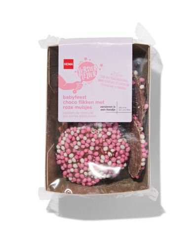 versierplezier flikken - babyfeest roze - 10280025 - HEMA