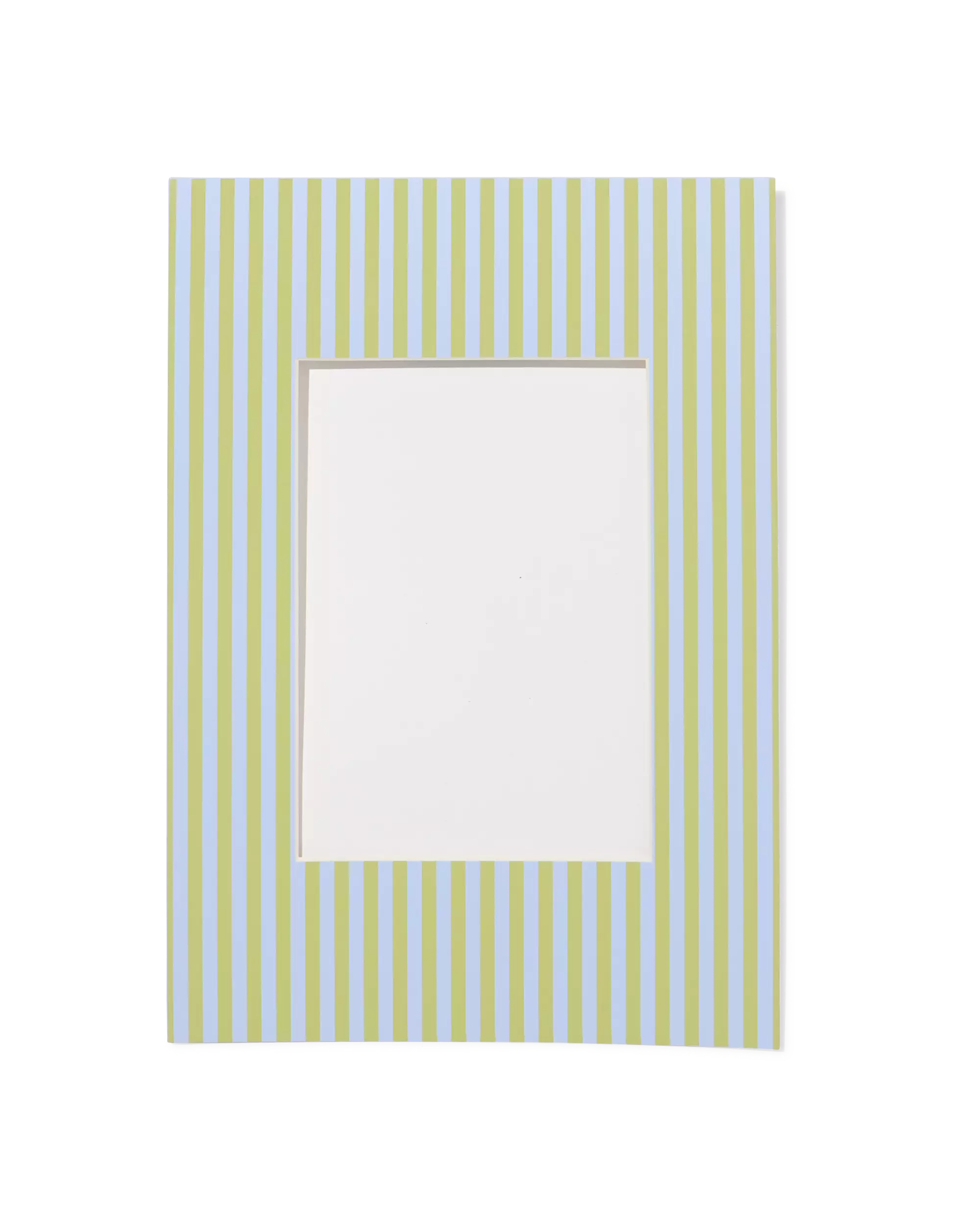 Passepartout DIN A4, 21 × 29,7 cm, Pappe, gestreift