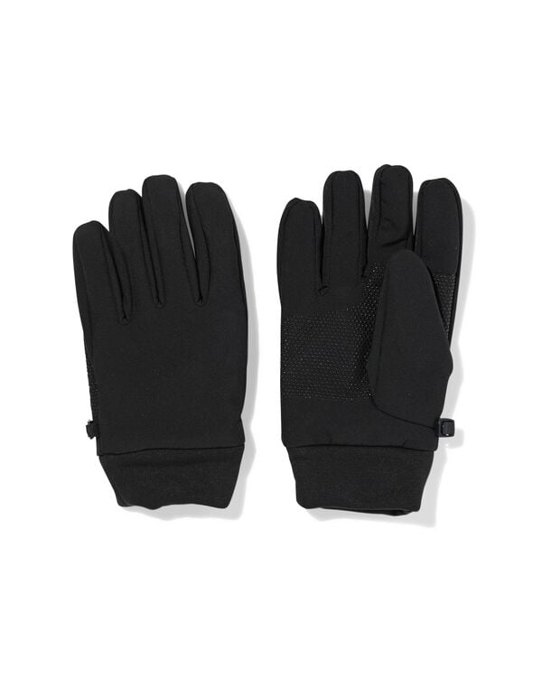 heren handschoenen zwart zwart - 16531530BLACK - HEMA