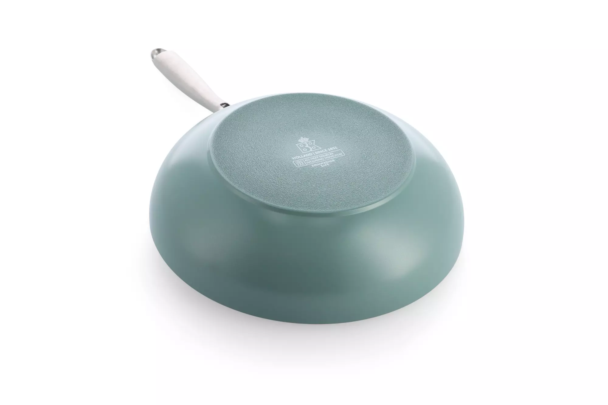BK-Wokpfanne, Ø 28 cm, Keramik, PFAS-frei, Grün