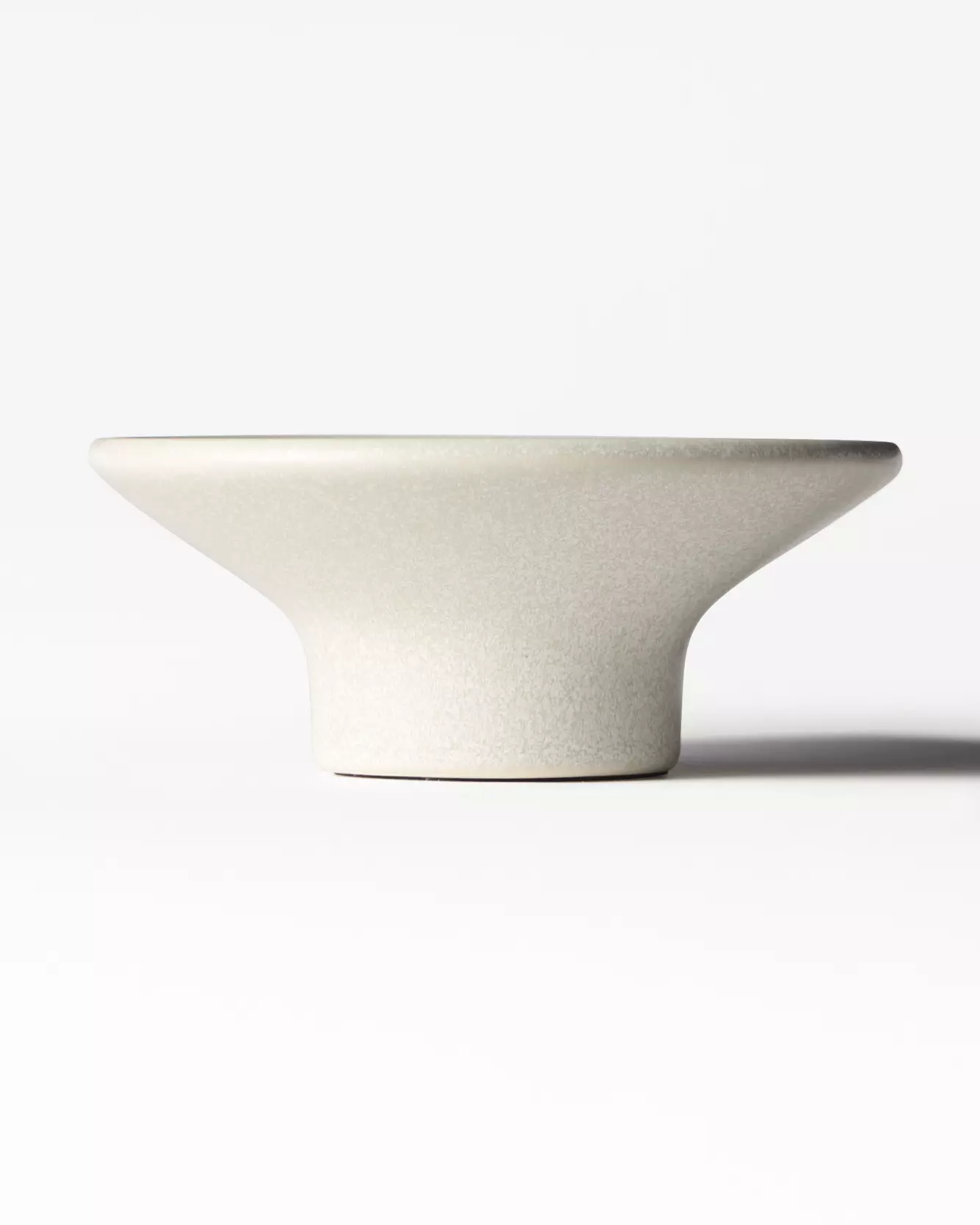 bougeoir Ø 12 x 6,5 cm Zwier céramique blanc