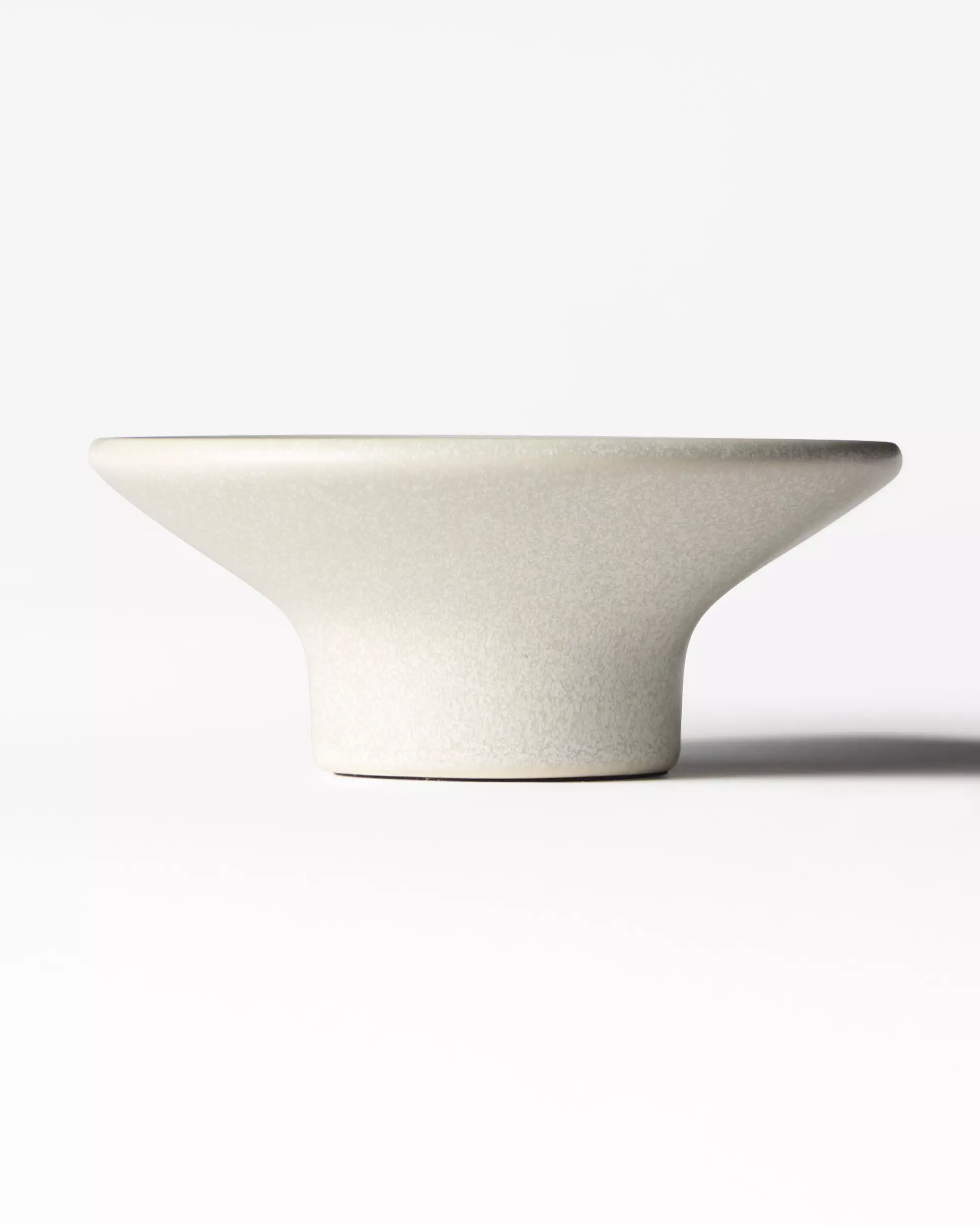 bougeoir Ø 12 x 6,5 cm Zwier céramique blanc