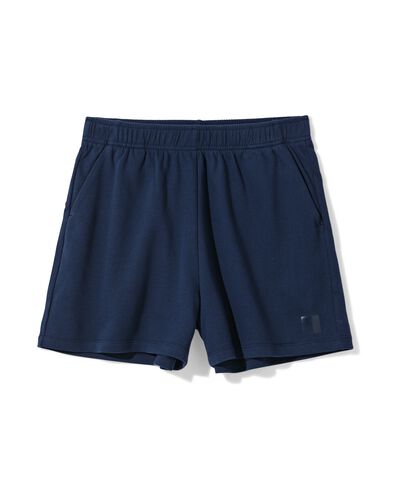 short molleton femme bleu fonc&eacute; - 36000428DARKBLUE - HEMA