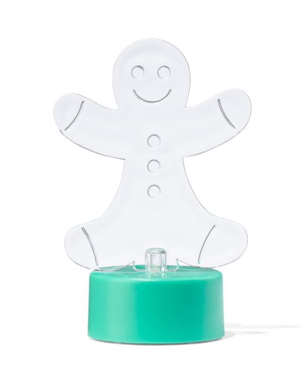 bougie LED bonhomme en pain d'&eacute;pice - 25510021 - HEMA