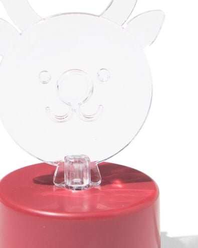 bougie chauffe-plat led ⌀3,8 x 7,6 cm renne - 25510032 - HEMA