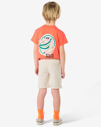 kindershort regular fit beige - 30715202BEIGE - HEMA