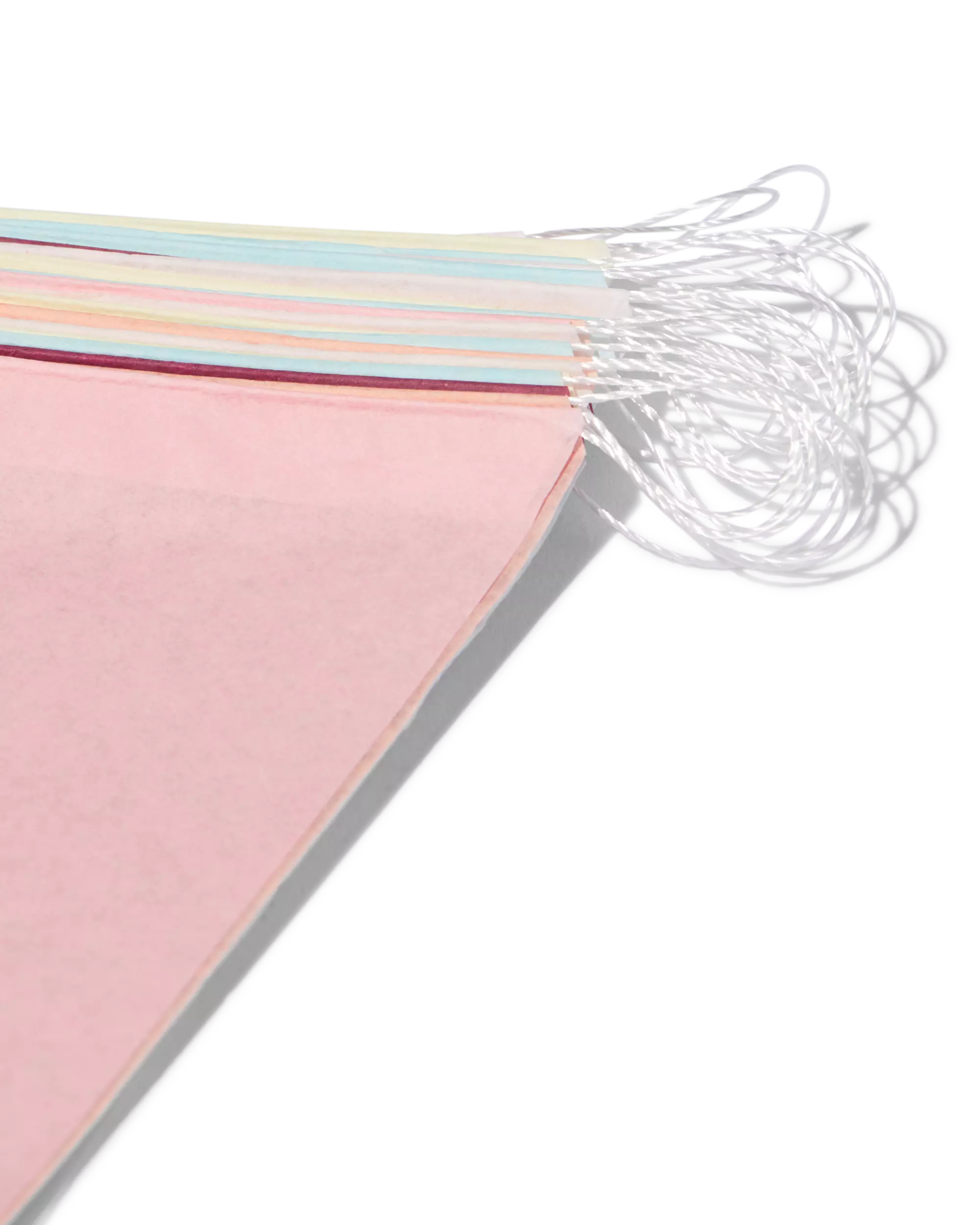 Wimpelkette 10 m Papier floral